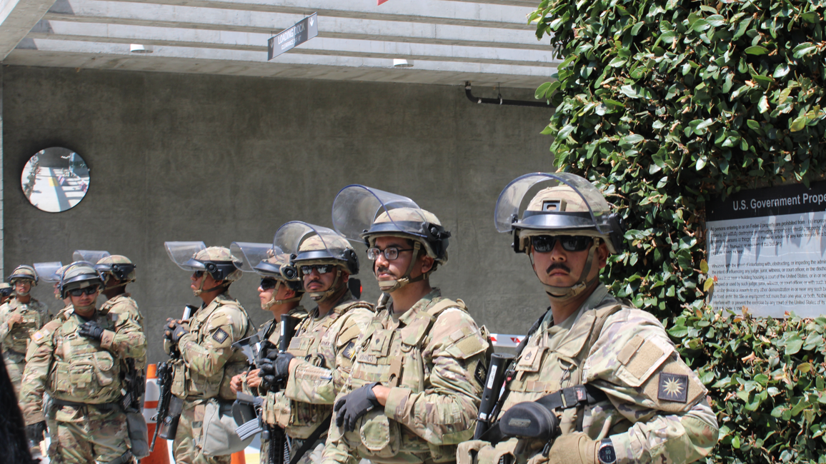 2,000 National Guard troops will leave LA